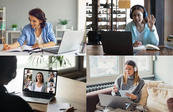 Professeur des écoles dialogue avec ses élèves